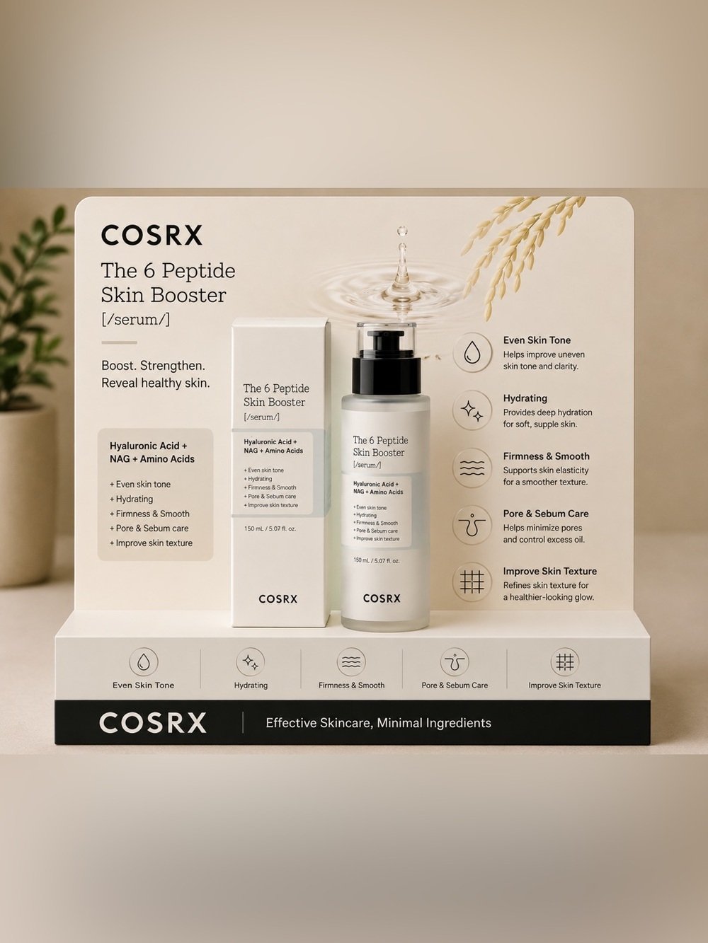 COSRX 6 Peptide Skin Booster